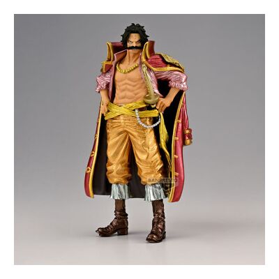 BANPRESTO Figura Gold D Roger King of Artist One Piece 23cm BANPRESTO Figura Gold D Roger King of Artist One Piece 23cm