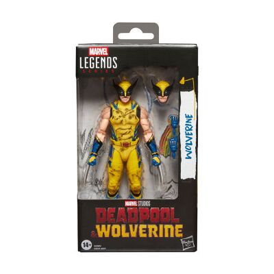 Hasbro Figura Wolverine Deadpool e Wolverine da Série Marvel Legends 15cm Hasbro Figura Wolverine Deadpool e Wolverine da Série Marvel Legends 15cm