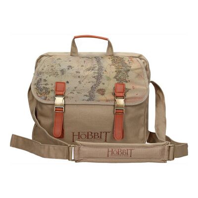 SD TOYS Bolsa de ombro em tecido com mapa do Hobbit SD TOYS Bolsa de ombro em tecido com mapa do Hobbit