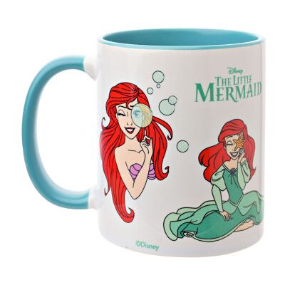 Caneca da Ariel, a Pequena Sereia, da Disney, 325ml Caneca da Ariel, a Pequena Sereia, da Disney, 325ml