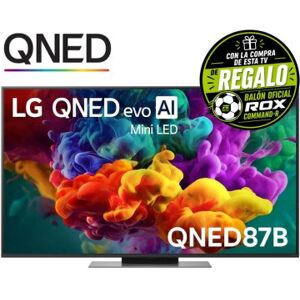 LG QNED evo AI QNED87 Mini TV LED 55QNED87B6A 55'/ Ultra HD 4K/ Smart TV/ WiFi LG QNED evo AI QNED87 Mini TV LED 55QNED87B6A 55'/ Ultra HD 4K/ Smart TV/ WiFi