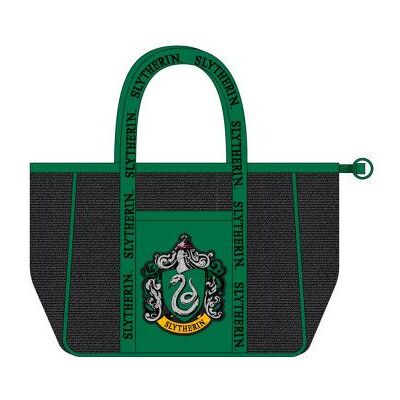 CERDÁ Bolsa de praia premium da Sonserina Harry Potter CERDÁ Bolsa de praia premium da Sonserina Harry Potter