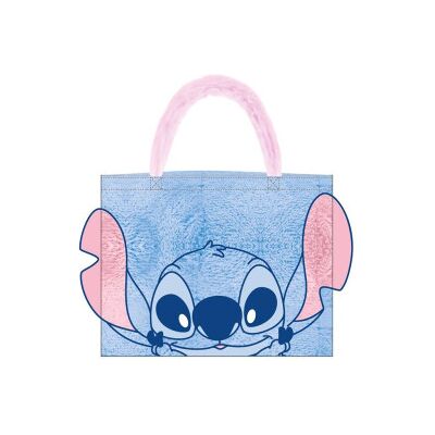 Sacola de compras de pelúcia Stitch da Disney Sacola de compras de pelúcia Stitch da Disney