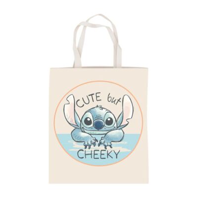 Sacola de compras fofa, mas atrevida, da Stitch Disney Sacola de compras fofa, mas atrevida, da Stitch Disney