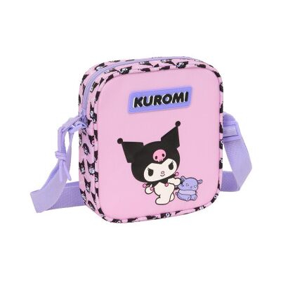 SAFTA Bolsa de ombro Kuromi Hello Kitty SAFTA Bolsa de ombro Kuromi Hello Kitty