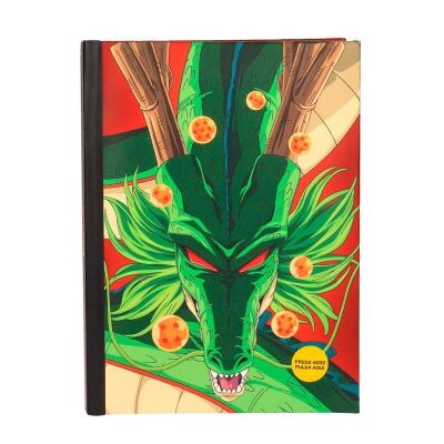 SD TOYS Cuaderno A5 Shenron Dragon Ball luces SD TOYS Cuaderno A5 Shenron Dragon Ball luces
