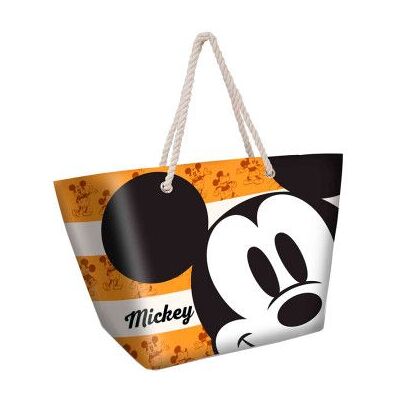 KARACTERMANIA Bolsa de praia laranja Mickey Disney KARACTERMANIA Bolsa de praia laranja Mickey Disney