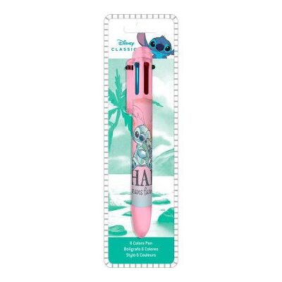 KIDS LICENSING Caneta Stitch Disney de 6 cores KIDS LICENSING Caneta Stitch Disney de 6 cores
