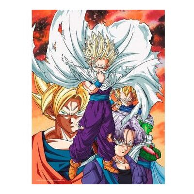 SD TOYS Poster cristal Heroes vs Cell Dragon Ball Z SD TOYS Poster cristal Heroes vs Cell Dragon Ball Z