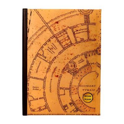 SD TOYS Cuaderno A5 Mapa del Merodeador Harry Potter SD TOYS Cuaderno A5 Mapa del Merodeador Harry Potter