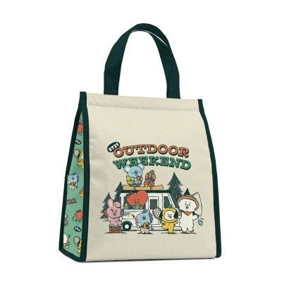 GRUPO ERIK Saco de lanche de fim de semana ao ar livre BT21 GRUPO ERIK Saco de lanche de fim de semana ao ar livre BT21