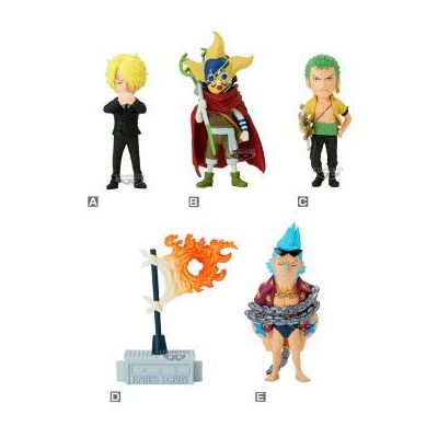 BANPRESTO Figura colecionável mundial Enies Lobby 02 One Piece 7cm sortido BANPRESTO Figura colecionável mundial Enies Lobby 02 One Piece 7cm sortido