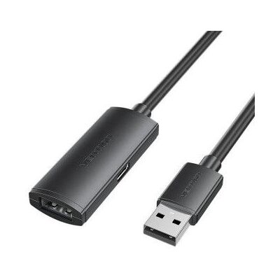 Vention CBKBL Cabo Extensão USB 2.0/ USB Macho - USB Fêmea/ 480Mbps/ 10m/ Preto Vention CBKBL Cabo Extensão USB 2.0/ USB Macho - USB Fêmea/ 480Mbps/ 10m/ Preto