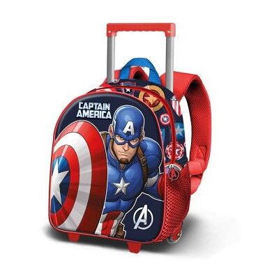 KARACTERMANIA Carrinho 3D Patriot Capitão América Marvel 34cm KARACTERMANIA Carrinho 3D Patriot Capitão América Marvel 34cm