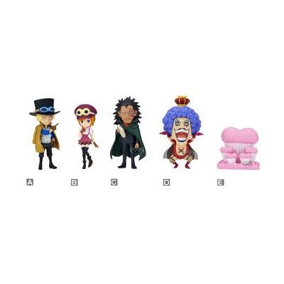 BANPRESTO figura colecionável mundial Kamabakka Kingdom 01 One Piece 7 cm sortido BANPRESTO figura colecionável mundial Kamabakka Kingdom 01 One Piece 7 cm sortido