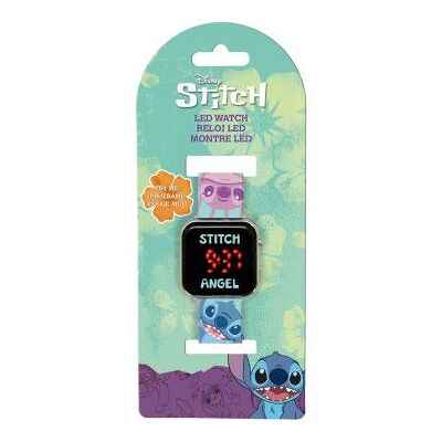 KIDS LICENSING Relógio LED Stitch Disney KIDS LICENSING Relógio LED Stitch Disney