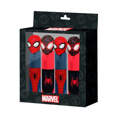 KARACTERMANIA Blister de 4 marcadores Spiderman Marvel KARACTERMANIA Blister de 4 marcadores Spiderman Marvel