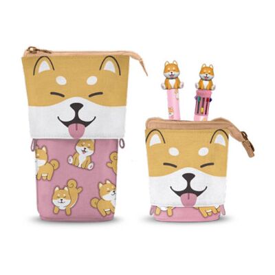 KARACTERMANIA Estojo Shiba + Caneta 10 Cores + Caneta Apagável Oh My Pop! KARACTERMANIA Estojo Shiba + Caneta 10 Cores + Caneta Apagável Oh My Pop!