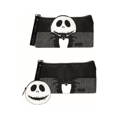 Disney Nightmare Before Christmas Bolsa de viagem para artigos de higiene pessoal Disney Nightmare Before Christmas Bolsa de viagem para artigos de higiene pessoal