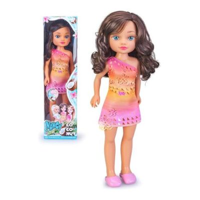 Famosa - Nancy Coconut Morena - Conjunto de verão - Boneca Famosa - Nancy Coconut Morena - Conjunto de verão - Boneca