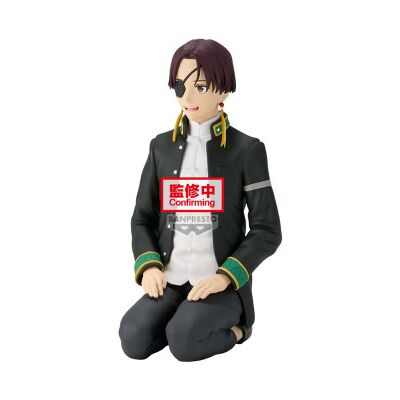 BANPRESTO Suo Hayato sentado quebra-vento figura 11cm BANPRESTO Suo Hayato sentado quebra-vento figura 11cm