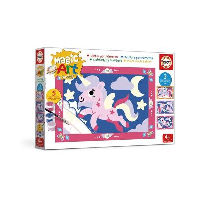 EDUCA - Number Art - Unicornios/Fadas 20288 EDUCA - Number Art - Unicornios/Fadas 20288