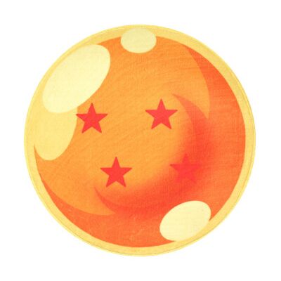 SD TOYS Tapete de interior Dragon Ball 4 Estrelas SD TOYS Tapete de interior Dragon Ball 4 Estrelas