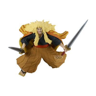 BANPRESTO Figura Shiki, o Leão Dourado, Registro de Batalha de One Piece, 16cm BANPRESTO Figura Shiki, o Leão Dourado, Registro de Batalha de One Piece, 16cm