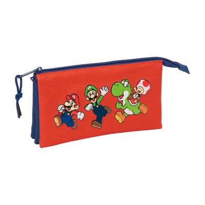 SAFTA Estojo triplo Mamma Mia Super Mario Bros SAFTA Estojo triplo Mamma Mia Super Mario Bros