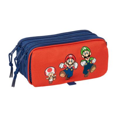 SAFTA Estojo triplo Mamma Mia Super Mario Bros SAFTA Estojo triplo Mamma Mia Super Mario Bros