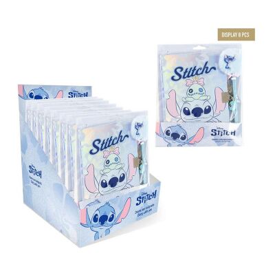 Diário do Stitch da Disney + caneta Diário do Stitch da Disney + caneta