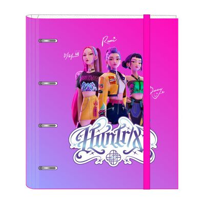 SAFTA Pasta de 4 argolas Kpop Demon Hunters SAFTA Pasta de 4 argolas Kpop Demon Hunters