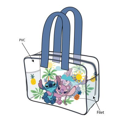 Bolsa de praia Disney Angel & Stitch Bolsa de praia Disney Angel & Stitch