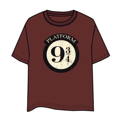 WARNER BROS. Camiseta Anden 9 3/4 Harry Potter adulto WARNER BROS. Camiseta Anden 9 3/4 Harry Potter adulto