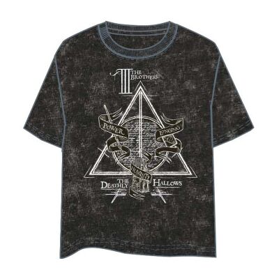 WARNER BROS. Camiseta Deathly Hallows Harry Potter adulto WARNER BROS. Camiseta Deathly Hallows Harry Potter adulto