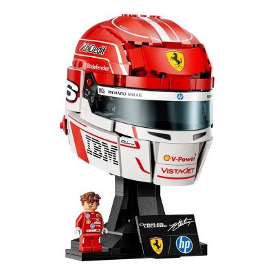 Lego - Capacete Scuderia Ferrari HP de Charles Leclerc 43014 Lego - Capacete Scuderia Ferrari HP de Charles Leclerc 43014