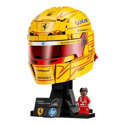 Lego - Capacete Scuderia Ferrari HP de Lewis Hamilton 43022 Lego - Capacete Scuderia Ferrari HP de Lewis Hamilton 43022