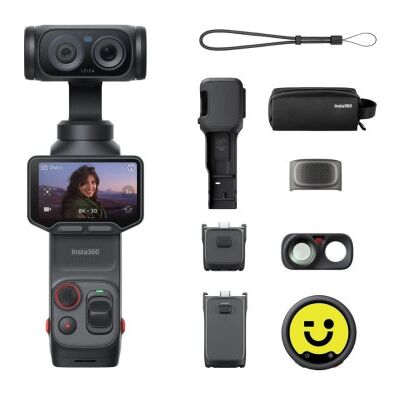 Insta360 Luna Ultra Câmera Digital Esportiva - Pacote Creator/ 8K/ Ângulo de Visão 360°/ Preta Insta360 Luna Ultra Câmera Digital Esportiva - Pacote Creator/ 8K/ Ângulo de Visão 360°/ Preta