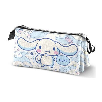 KARACTERMANIA Estojo triplo para lápis Hello Kitty Cinnamoroll KARACTERMANIA Estojo triplo para lápis Hello Kitty Cinnamoroll