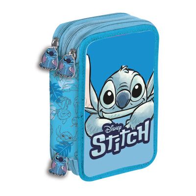 Estojo triplo Smile Stitch Disney Estojo triplo Smile Stitch Disney