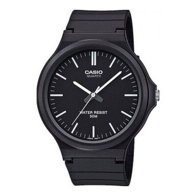 Relógio masculino analógico da coleção Casio MW-240-1EVEF/ 48 mm/ preto Relógio masculino analógico da coleção Casio MW-240-1EVEF/ 48 mm/ preto