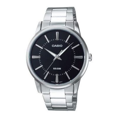 Relógio analógico masculino da coleção Casio MTP-1303PD-1AVEG/ 47 mm/ prata Relógio analógico masculino da coleção Casio MTP-1303PD-1AVEG/ 47 mm/ prata