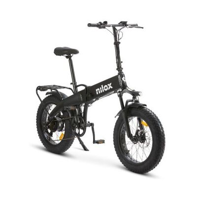 Bicicleta elétrica NILOX X10 20X4P preta Bicicleta elétrica NILOX X10 20X4P preta