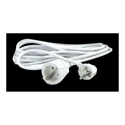 Silver Electronics 9212 Extensão - Schuko, 2m, Branco Silver Electronics 9212 Extensão - Schuko, 2m, Branco