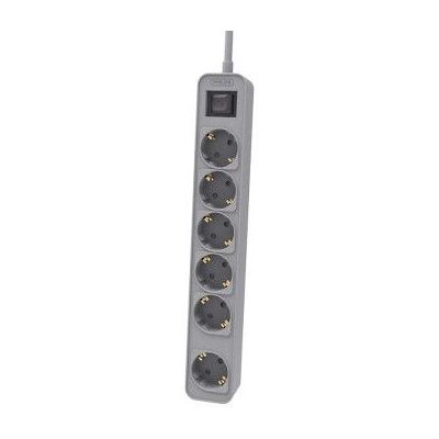 Torre de energia Philips CHP2164G/10 - 6 tomadas, cabo 1,5m, interruptor principal Torre de energia Philips CHP2164G/10 - 6 tomadas, cabo 1,5m, interruptor principal