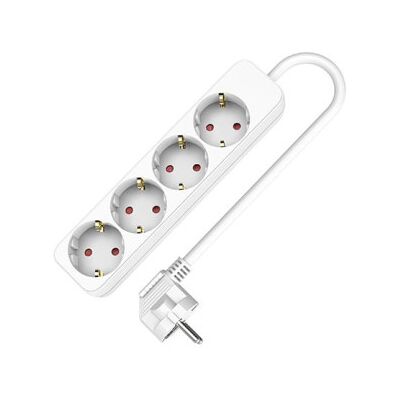 Régua de energia TM ELECTRON TMUAD504 com 4 tomadas e 1,5 m Régua de energia TM ELECTRON TMUAD504 com 4 tomadas e 1,5 m
