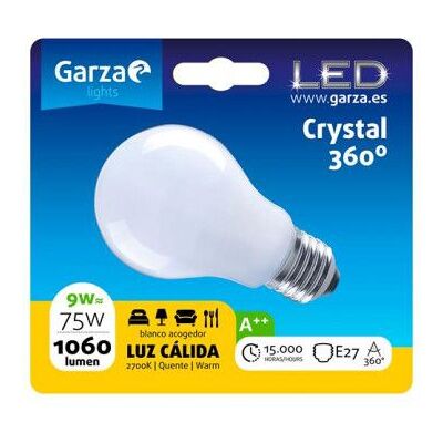 LAMPADA GARZA LED FIL.9W.E27-461124H LAMPADA GARZA LED FIL.9W.E27-461124H