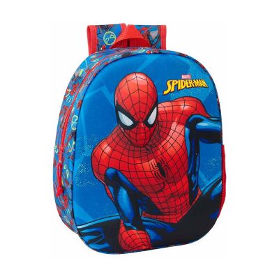 SAFTA Mochila Disney Spiderman 3D 33cm SAFTA Mochila Disney Spiderman 3D 33cm