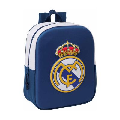 SAFTA Mochila 3D Real Madrid 27cm SAFTA Mochila 3D Real Madrid 27cm