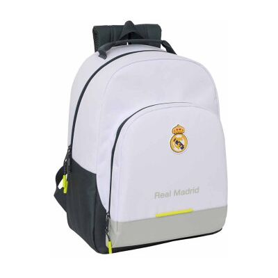 SAFTA Mochila Real Madrid 25/26 42cm adaptável SAFTA Mochila Real Madrid 25/26 42cm adaptável